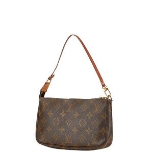 Louis Vuitton Hobo Shoulder Monogram Bag Accessoires Brown Pochette